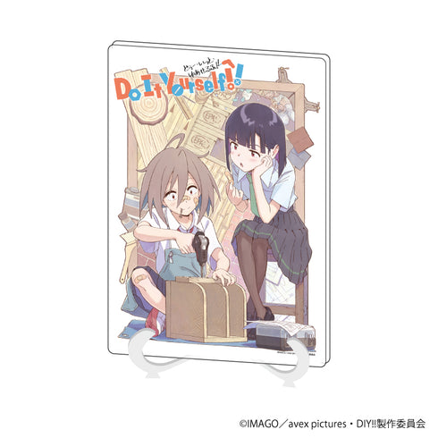 『Do It Yourself!! -どぅ-・いっと・ゆあせるふ-』アクリルアートボード(A5サイズ) 01/ティザービジュアル(公式イラスト)